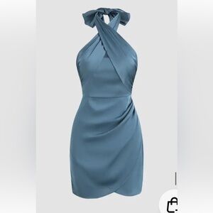 Tie Halter Dress